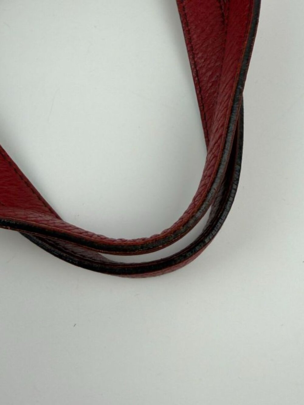 Prada Tote Red Leather Vintage - Picture 15 of 16